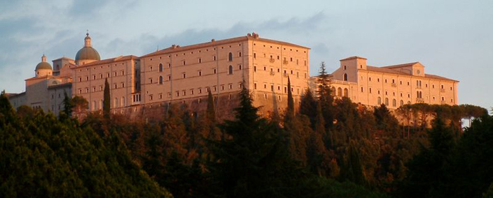 The Monte Cassino monastery today.